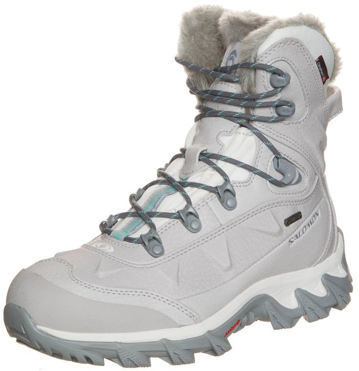 Salomon NYTRO GTX Snowboot / Winterstiefel steel grey/cane/softly blue -  ShopStyle Boots
