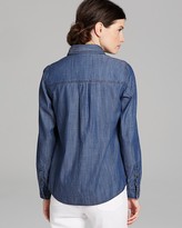 Thumbnail for your product : Eileen Fisher Classic Collar Denim Shirt