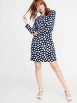 Thumbnail for your product : Old Navy Ponte-Knit Shift Dress for Women