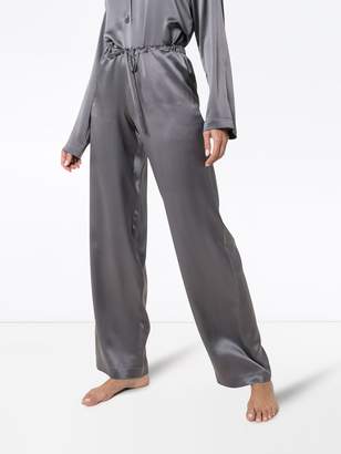 La Perla button-down wide-leg pyjamas