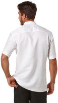 Thumbnail for your product : Cubavera Short Sleeve Engineered Dobby Panel Shirt