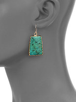 Thumbnail for your product : Nest Turquoise Drop Earrings