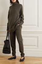 Thumbnail for your product : Joseph Wool Track Pants - Army green