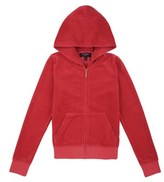 Thumbnail for your product : Juicy Couture Outlet - GIRLS LOGO VELOUR VIVA CROWN ROBERTSON JACKET