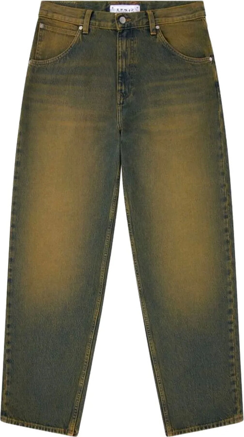Edwin Tyrell faded-wash jeans