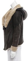 Thumbnail for your product : Helmut Lang Shearling Hooded Jacket