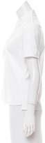 Thumbnail for your product : Jil Sander Short Sleeve Draped Top