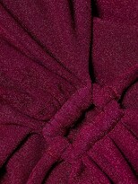 Thumbnail for your product : ML Monique Lhuillier Metallic Knit Cut-Out Maxi Dress