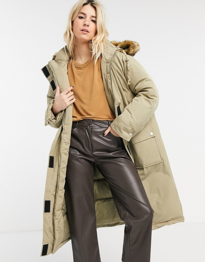 asos winter jacket womens