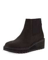 Thumbnail for your product : Eileen Fisher Chelsea Nubuck Wedge Bootie, Black