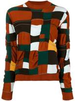 Thumbnail for your product : Marni patchwork jumper