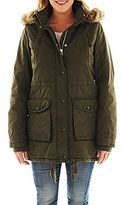 Thumbnail for your product : JCPenney jcp Hooded Twill Parka - Talls