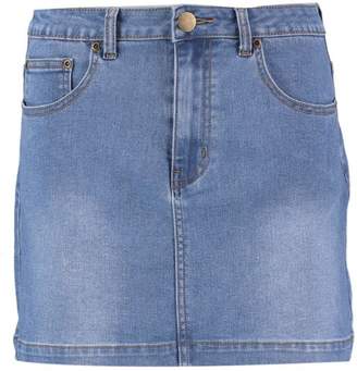 boohoo 5 Pocket Denim Mini Skirt
