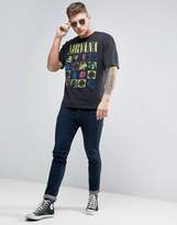 Thumbnail for your product : Jack and Jones Originals T-Shirt with Nirvana Graphic