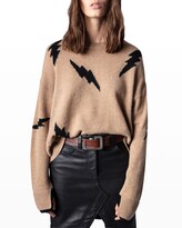 Thumbnail for your product : Zadig & Voltaire Markus Intarsia Cashmere Sweater