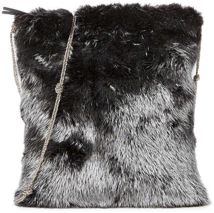 The Row Faux Fur Crossbody Bag ShopStyle