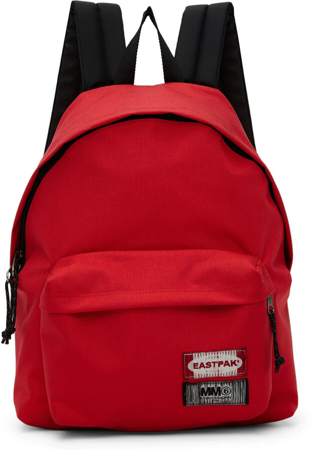 MM6 MAISON MARGIELA Reversible Red Eastpak Edition Backpack - ShopStyle