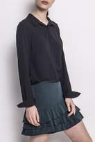 Thumbnail for your product : Ikks Black Studded Blouse