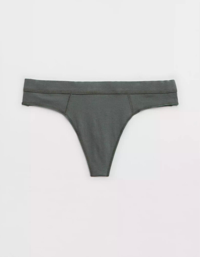 aerie Cotton Holiday Thong Underwear ShopStyle