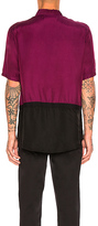 Thumbnail for your product : Robert Geller Two Toned Taped Shirt