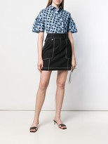 Thumbnail for your product : Kenzo Contrast Stitch Mini Skirt