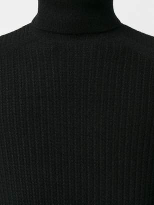 Theory roll neck knitted sweater