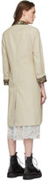 Thumbnail for your product : R 13 Beige Double Trench Coat