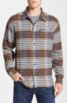 Thumbnail for your product : O'Neill Jack 'Caravan' Long Sleeve Plaid Herringbone Knit Shirt