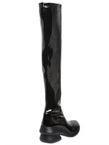 Thumbnail for your product : Elena Iachi 60mm Naplack Effect Over The Knee Boots