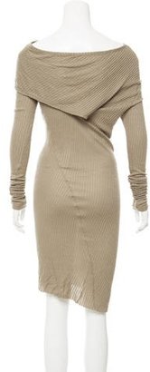 Kimberly Ovitz Knit Cutout Dress