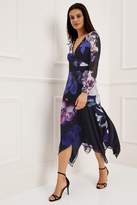 Thumbnail for your product : Next Lipsy Serena Print Fit and Flare Wrap Midi - 6