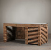 Thumbnail for your product : Restoration Hardware Reclaimed Timber Slat Desk