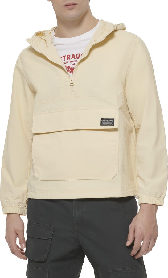 Levi's Men's Lightweight Taslan Hooded Popover Windbreaker Jacket -  ShopStyle Outerwear