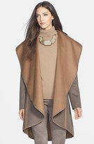 Thumbnail for your product : Lafayette 148 New York 'Lucinda' Double Face Reversible Open Front Coat