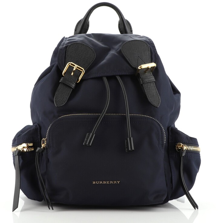 Burberry Rucksack Backpack Nylon with Leather Medium - ShopStyle