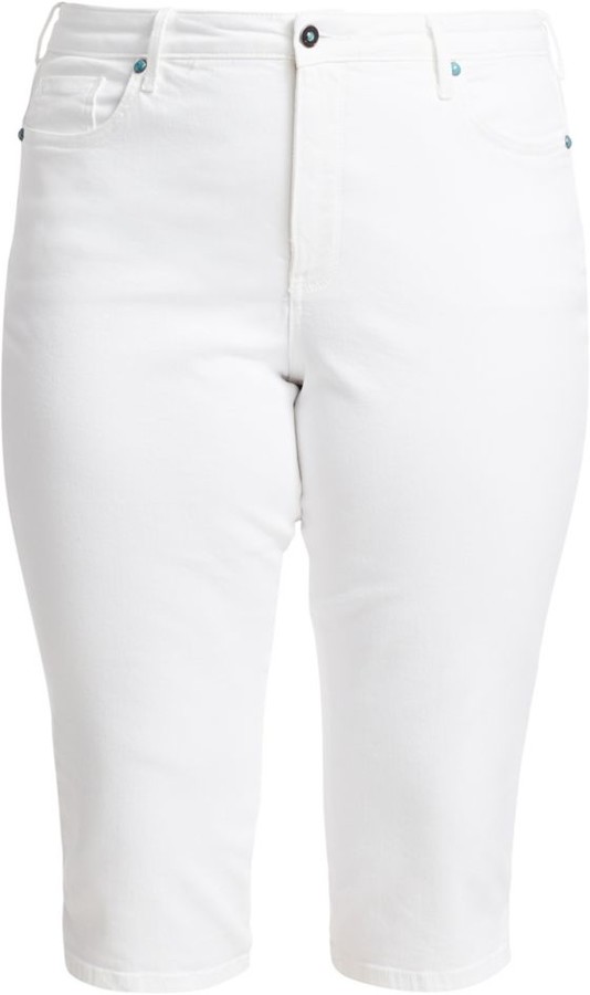 plus size skinny capris