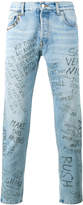Thumbnail for your product : Gucci punk printed jeans