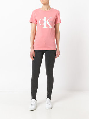 Calvin Klein Jeans logo T-shirt - women - Cotton - L