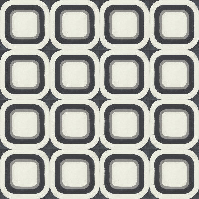 Tesselle Modda 8" x 8" Cement Patterned/Concrete Look Wall & Floor Tile