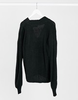 Thumbnail for your product : Noisy May cardigan with pocket detail in black