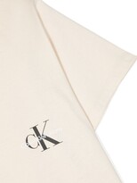 Thumbnail for your product : Calvin Klein Kids contrast-sleeve cotton T-shirt