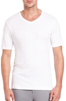 Thumbnail for your product : Hanro Sea Island Cotton V-Neck Tee