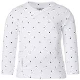 Thumbnail for your product : Noppies Unisex Baby U Tee Ls Anne Aop Shirt_56 Starred Long Sleeve T-Shirt, White - Weiß (White C001), (Manufacturer Size: 56)