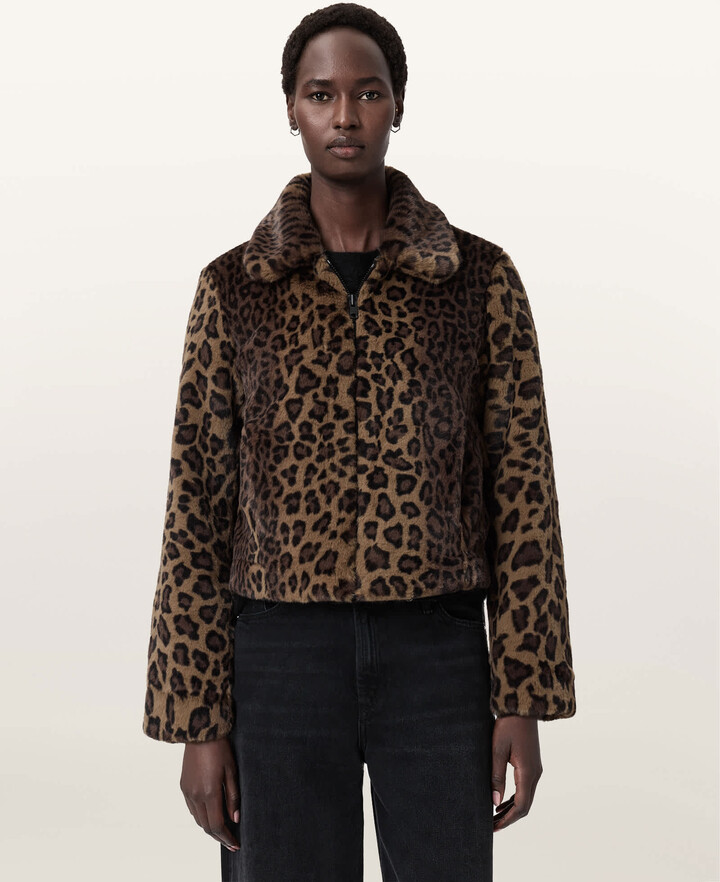 AllSaints Saye Faux Fur Jacket