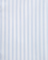 Thumbnail for your product : Stefano Ricci Striped Contrast-Collar Dress Shirt, Blue