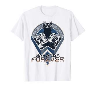Marvel Black Panther Geometric Wakanda Graphic T-Shirt