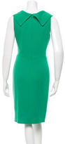Thumbnail for your product : Oscar de la Renta Wool Sheath Dress