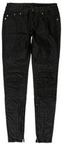 Thumbnail for your product : Victoria Beckham Coated Skinny Jeans