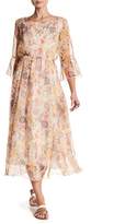 Thumbnail for your product : Luma Floral Bell Sleeve Maxi Dress
