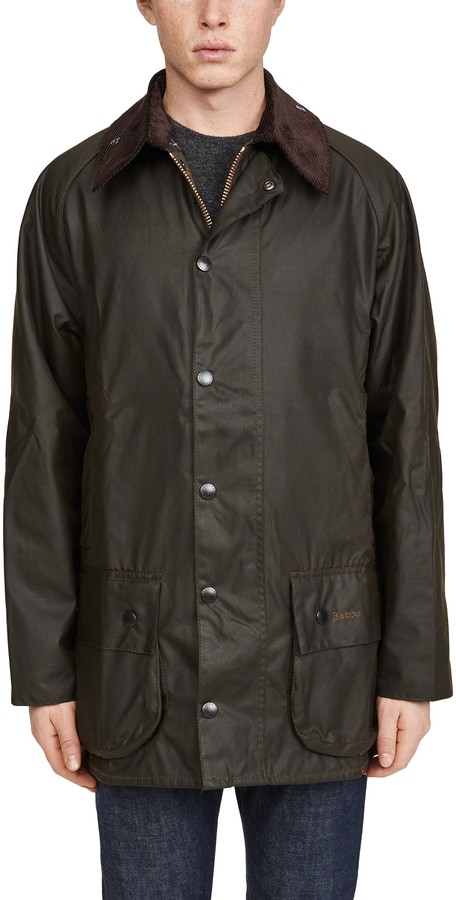 barbour classic beaufort olive